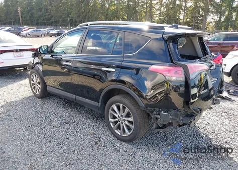 2017 Toyota Rav4 Limited из США, поврежденный, VIN 2T3DFREV2HW545262